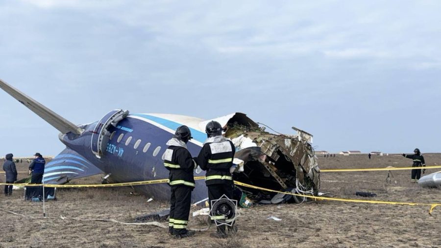 Aliev instituie zi de doliu în Azerbaidjan, după catastrofa de la Aktau. Cel puțin 4 oameni au murit