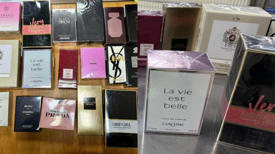 FOTO Microbuz burdușit cu arome de lux! Chanel, Versace și Tom Ford erau aduse în Moldova din Turcia