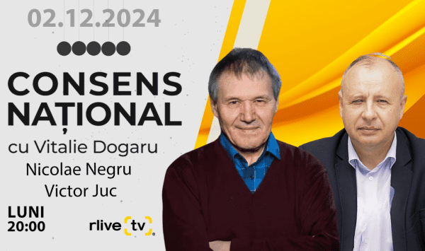 Consens Național, la RLIVE TV! România: Starea națiunii prin prisma votului de duminică