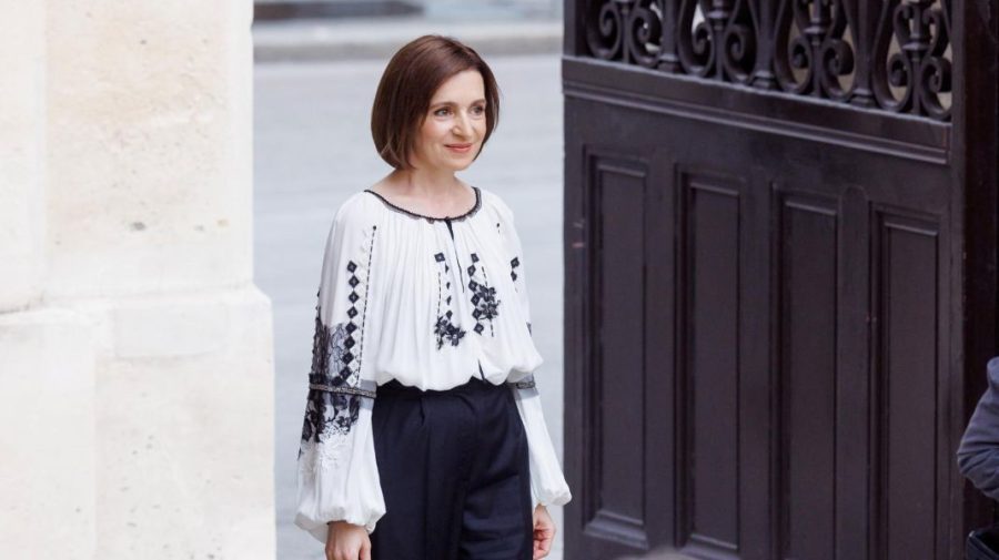 Maia Sandu se află la Paris. În agendă – întrevederea cu Emmanuel Macron