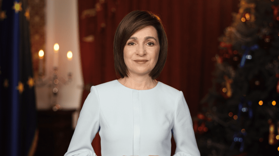 VIDEO Președintele Maia Sandu, mesaj de Revelion: „Să intrăm în 2025 cu credința că Moldova are un viitor frumos”