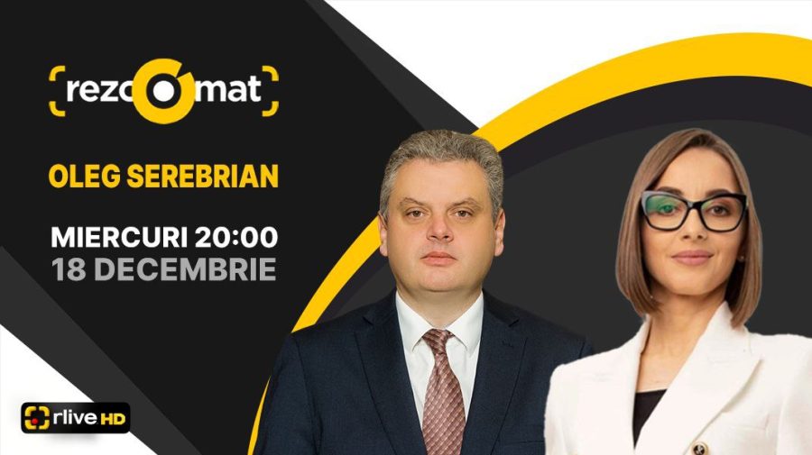 Vicepremierul pentru Reintegrare, Oleg Serebrian, este invitatul emisiunii Rezoomat