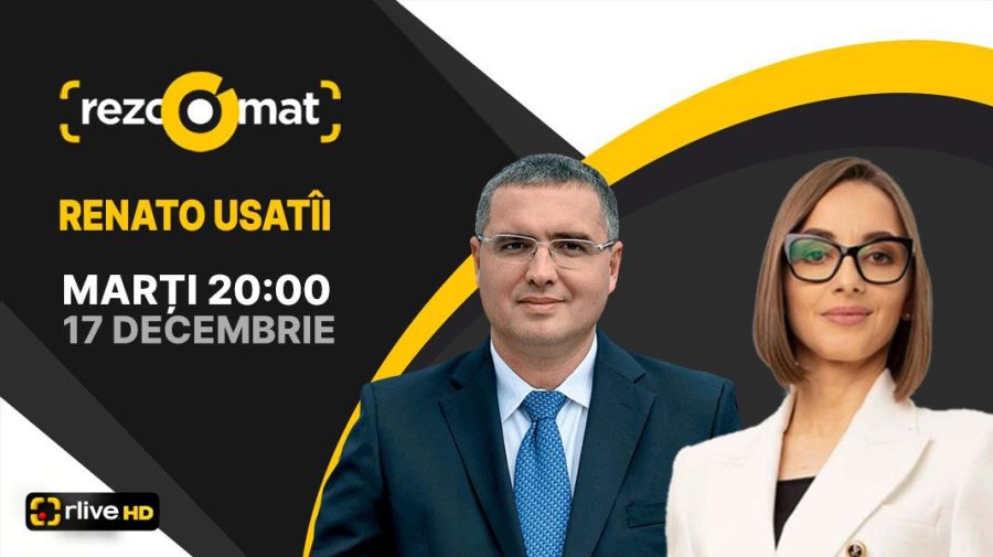 Președintele Partidului Nostru, Renato Usatîi, este invitatul emisiunii Rezoomat