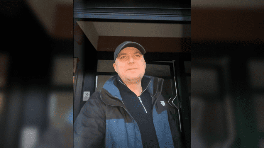 VIDEO Un moldovean în Anglia a fost amendat cu 150 de lire, pentru că a scuipat în stradă