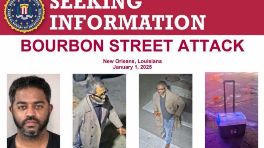 FBI a publicat imagini noi cu atacatorul din New Orleans, surprinse cu doar 1 oră înainte de tragedie