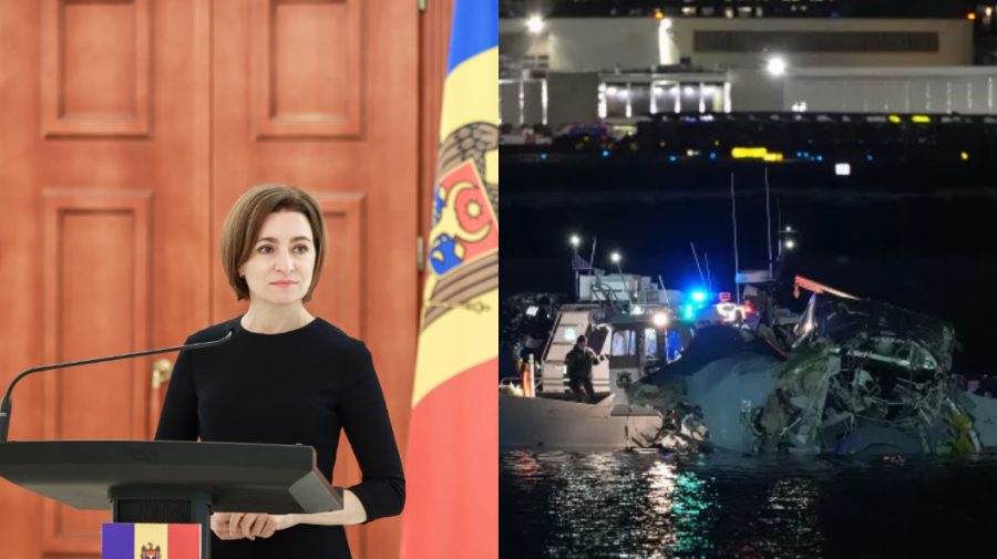 Maia Sandu adresează condoleanțe, după tragedia de la Washington: Moldova este solidară