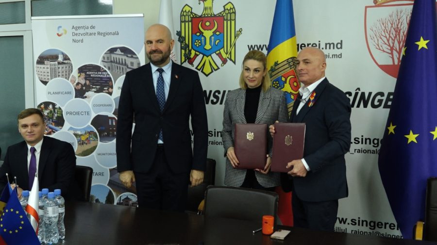 Apeduct și rețea de canalizare la Sîngerei și Bilicenii Vechi. Aproape 7000 mii de locuitori vor avea acces la ele