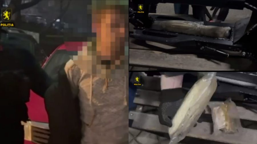 Miros de droguri, care provenea de la o trotinetă. Contrabandă de milioane, oprită la o vamă din Moldova