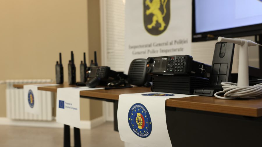 VIDEO Poliția Republicii Moldova a primit echipamente moderne în valoare de 1,5 milioane de euro
