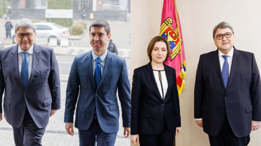 Șeful diplomației române, discuții cu Sandu și Popșoi: „Suntem bucuroși că avem mai multe proiecte în comun”