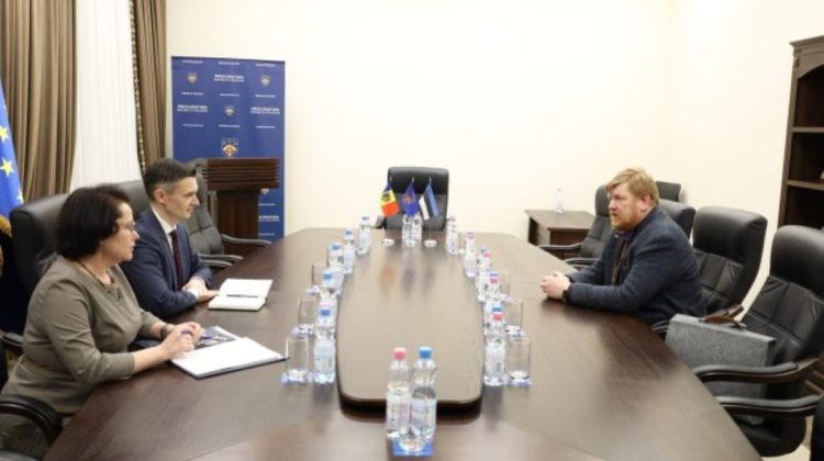 Schimb de experiență și bune practici! Discuții între adjunctul procurorului General al Moldovei și cel al Estoniei