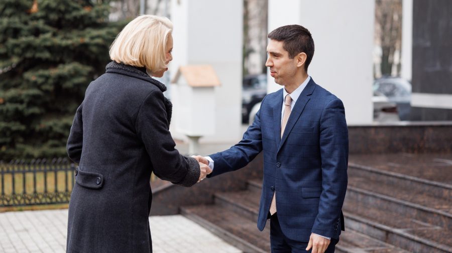 Președinta legislativului sloven, în discuții cu șeful MAE. Au vorbit despre consolidarea cooperării moldo-slovene
