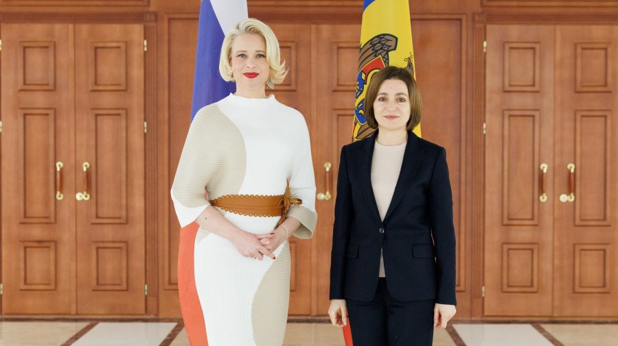 Reforma justiției și securitatea regională, printre subiectele abordate de Sandu cu președinta Parlamentului sloven