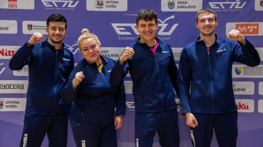 Premieră! Naționala de tenis de masă s-a calificat în etapa finală a Campionatului European între echipe