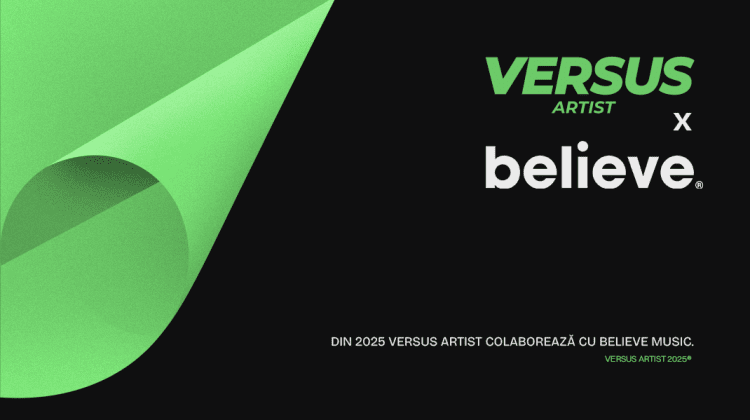 Versus Artist aduce Believe Music în Moldova! Industria muzicală moldovenească crește!