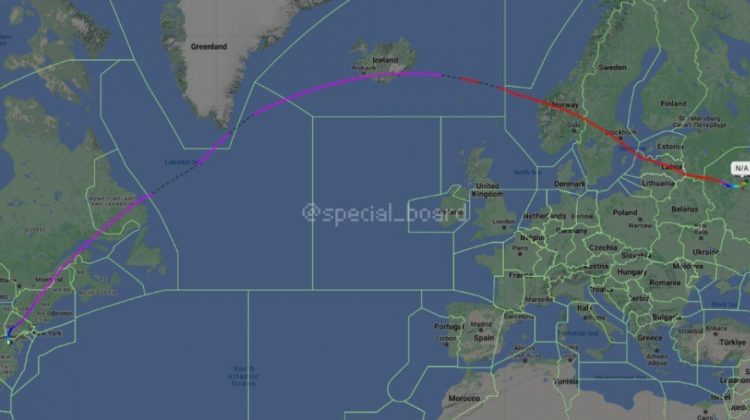 Un avion misterios a zburat de la Washington și a aterizat la Moscova. Kremlinul susține că nu a fost trimis de Trump