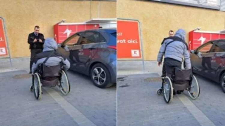 Moldovean, prins în Timiș cerșind într-un scaun cu rotile, deși era sănătos tun. Câștiga zilnic o avere