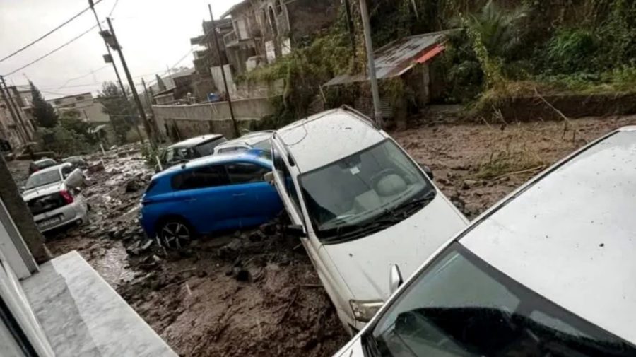Inundaţii în Sicilia, unde în patru ore a plouat cât într-o lună. Opt regiuni din sudul Italiei, sub alertă cod galben