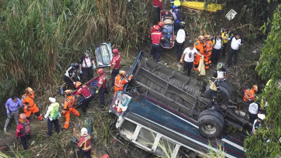 Guatemala: 51 de morți într-un accident de autobuz produs la intrarea în capitală