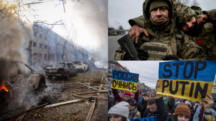 Război în Ucraina: 3 ani de la invazia Rusiei. Bilanțul devastator al unui conflict care a schimbat lumea