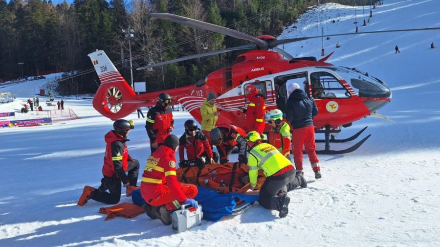 Un tânăr de 23 de ani a murit după un accident pe o pârtie de schi din România