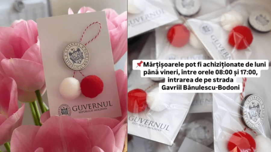 FOTO, VIDEO Cine vrea un mărțișor de la Guvern…, să-și cumpere! Executivul scoate în vânzare „simbolurile primăverii”