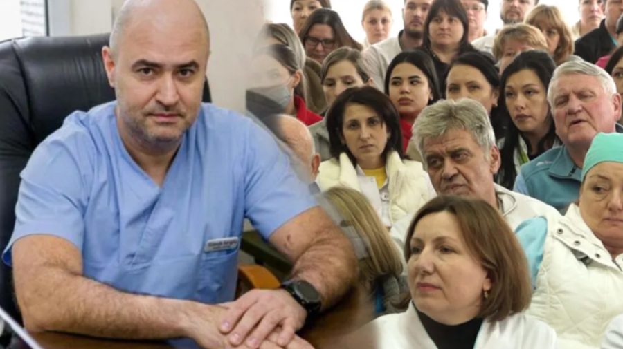 VIDEO Trei luni de la condamnarea medicului urolog din Bălți. Colegii de lucru au organizat un miting