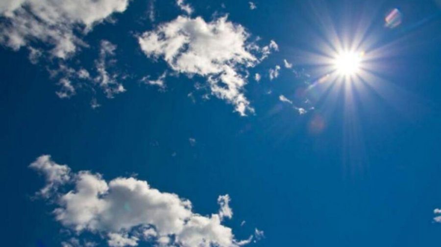 Cer senin cu mult soare pe întreg teritoriul ţării. Ce temperaturi vom avea în termometre?