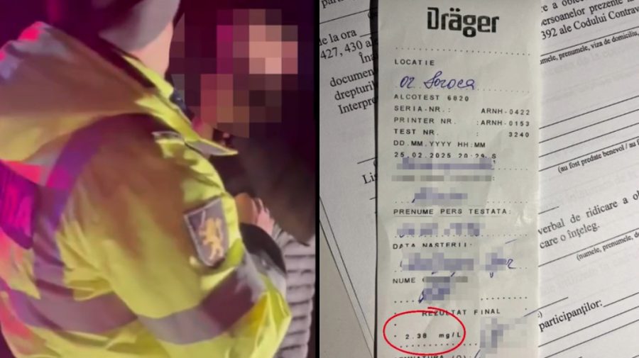 VIDEO Vrea în cartea recordurilor? Un șofer din Soroca avea 2,38 mg/l alcool în aerul expirat