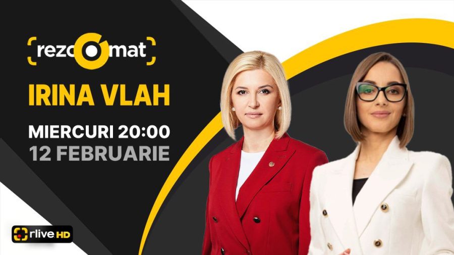 Președinta Partidului Republican „Inima Moldovei”, Irina Vlah, este invitata emisiunii Rezoomat