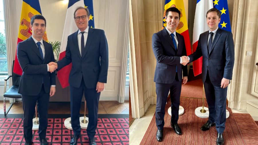 Vicepremierul Mihai Popșoi s-a întâlnit cu doi oficiali francezi. Ce subiecte au abordat