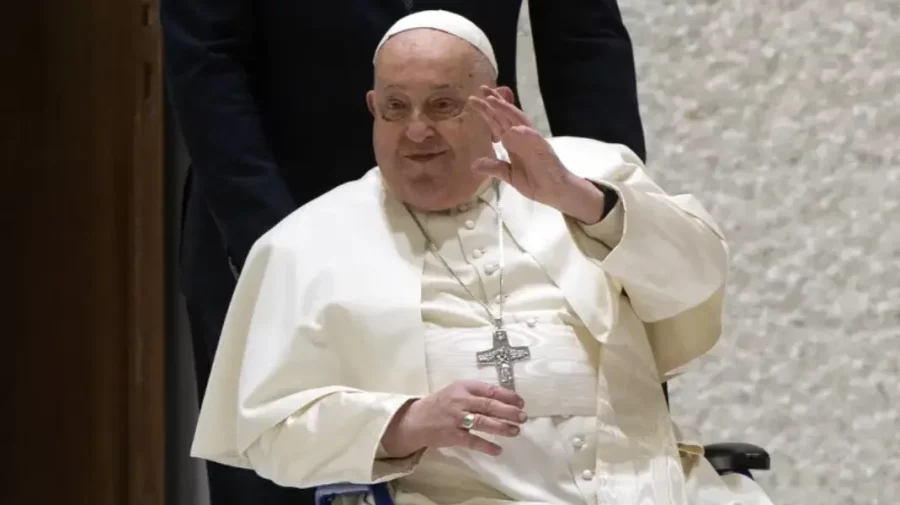 VIDEO Papa Francisc – prima apariție publică de la cinci săptămâni de spitalizare