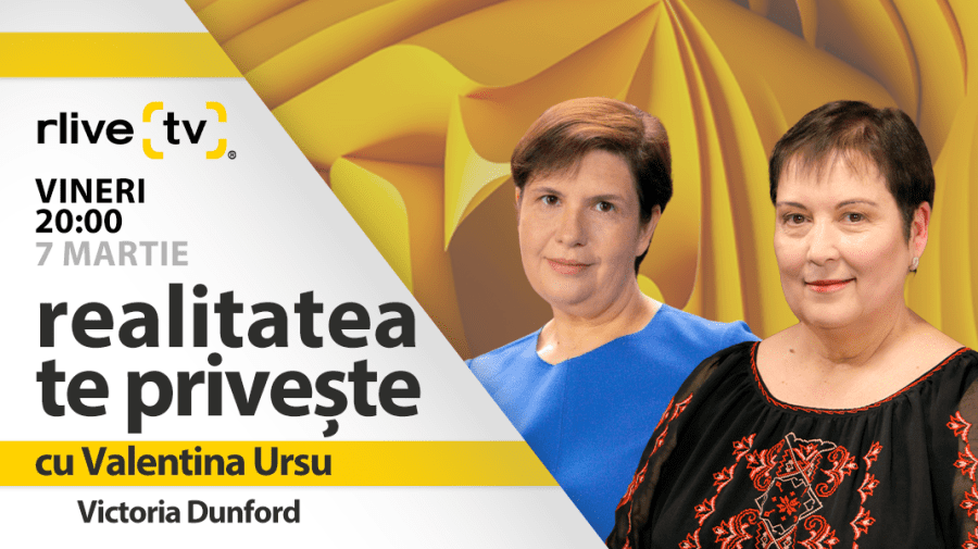 „MAD-Aid” – Punți de speranță între lumi. Victoria Dunford, invitată la Realitatea te privește
