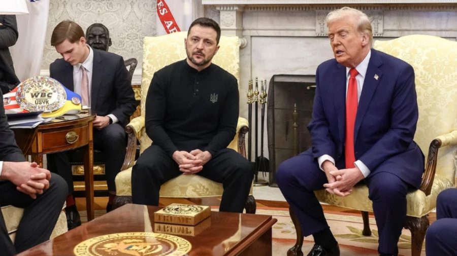 Ce cadou i-a oferit Volodimir Zelenski lui Donald Trump înainte de cearta din Biroul Oval