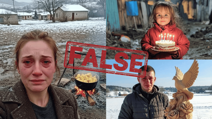 Moldovenii și nu doar sunt manipulați cu imagini lăcrimoase, dar false! În spatele lor stau escroci