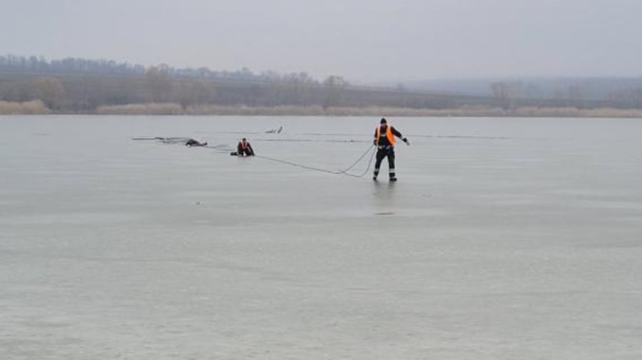 FOTO La un pas de tragedie! Trei bărbați din nordul Moldovei au fost salvați de la înec