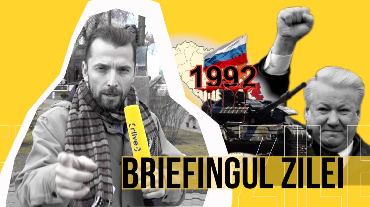 VIDEO Briefingul Zilei de marți: Moldoveni de pe ambele maluri ale Nistrului, uniți-vă