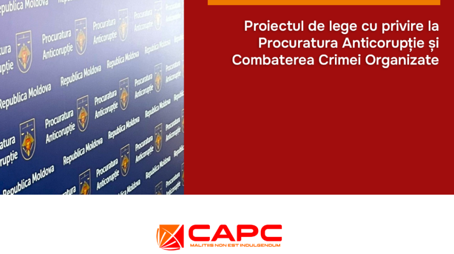 Centrul de Analiză și Prevenire a Corupției nu susține crearea PACCO: Proiectul urmărește scopuri politice