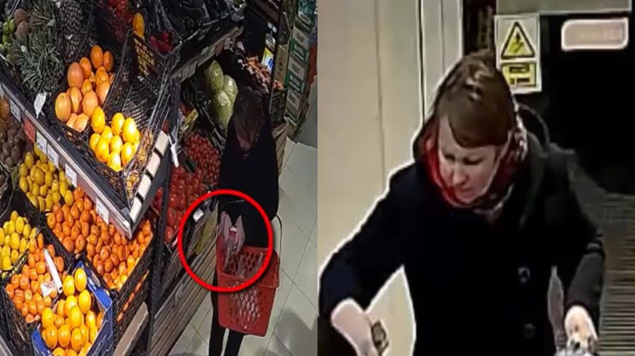 Poliția Capitalei caută femeia din VIDEO. Ce a făcut într-un magazin alimentar din oraș