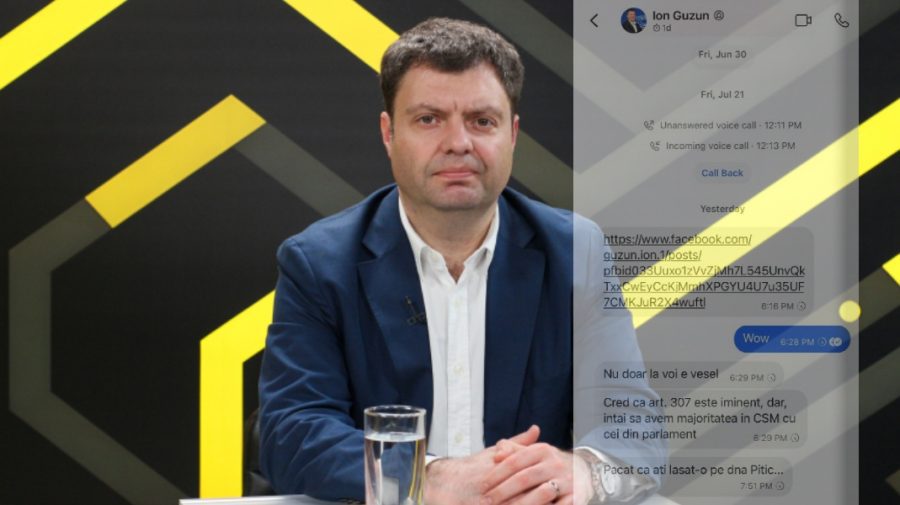 Membrul CSM Ion Guzun, despre acuzațiile Veronicăi Dragalin: „Declarații motivate de pierderea unei funcții”