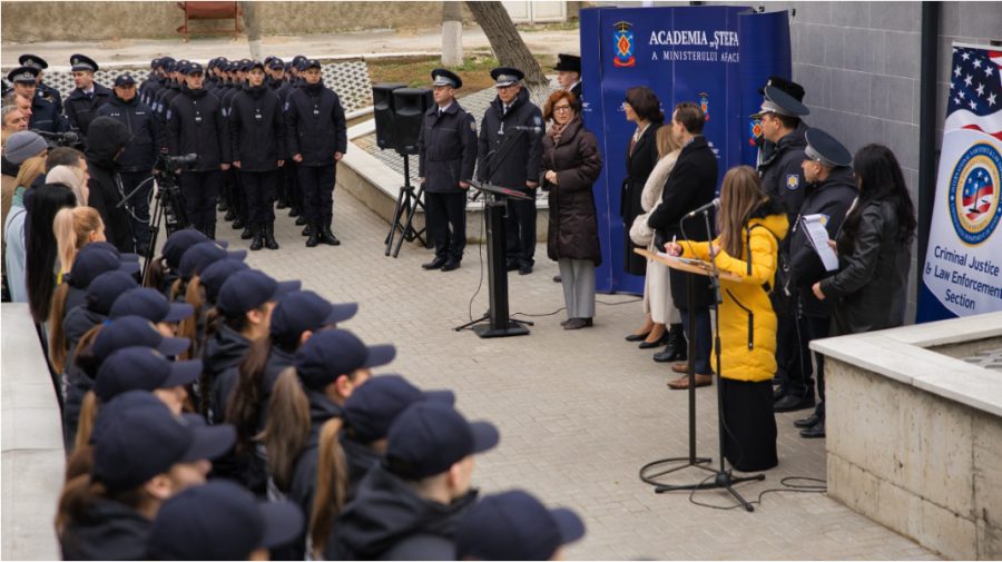FOTO Un laborator criminalistic multifuncțional modern a fost inaugurat la Academia „Ștefan cel Mare” a MAI