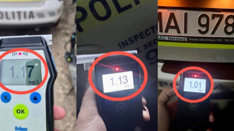Patru șoferi, depistați în stare de ebrietate. Un căruțaș avea 1,13 mg/l alcool în aerul expirat