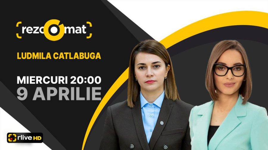 Ministra Agriculturii și Industriei Alimentare, Ludmila Catlabuga, vine în această seară la „Rezoomat”, la RLIVE TV