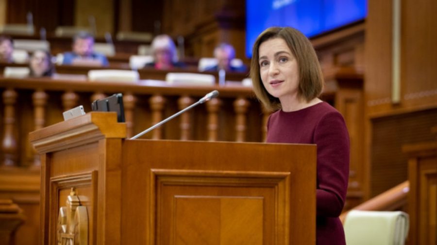Mesajul Maiei Sandu pentru deputați: „Să condamnați aceste practici de cumpărare a voturilor”
