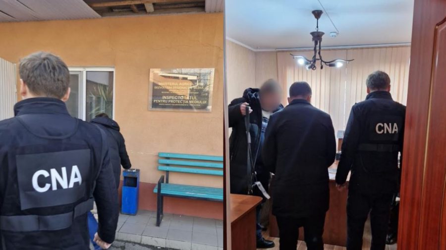 Un angajat al Inspectoratului pentru Protecția Mediului, cercetat pentru corupție. CNA a descins cu percheziții