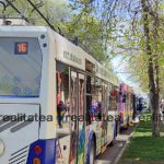 Deranjament la rețeaua de contact de pe strada Miorița. Circulația mai multor troleibuze, perturbată