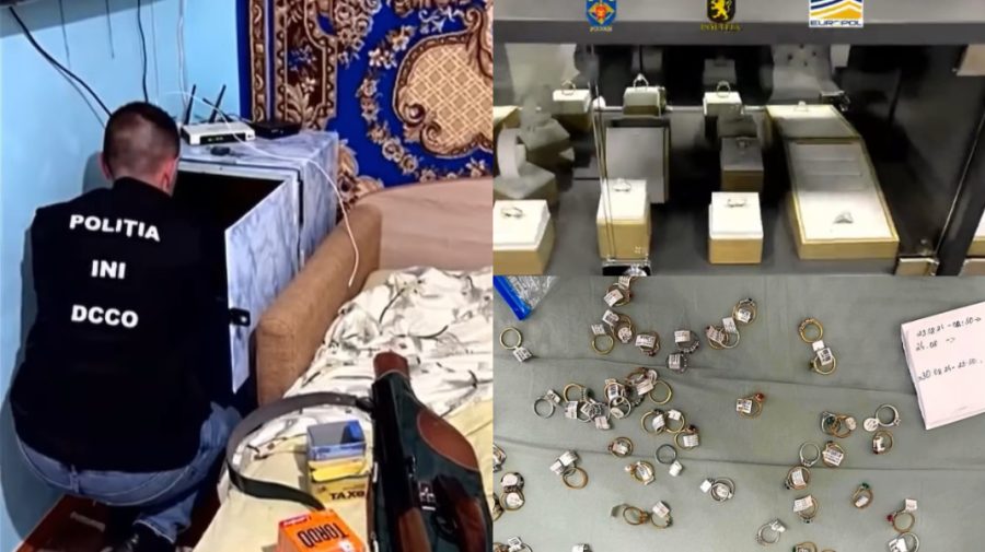 VIDEO Sechestre de 23.500.000 lei, aplicate pe bunurile a 15 învinuiți. Au furat bunuri și bijuterii de lux din UE