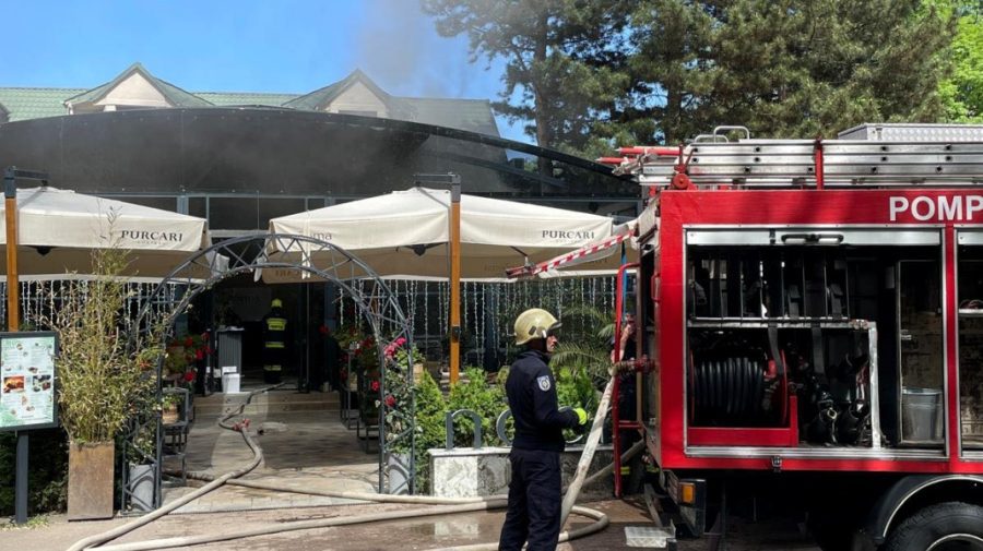 VIDEO RLIVE IGSU investighează cauza incendiului de la restaurantul Noema cu ajutorul experților antiincendiu