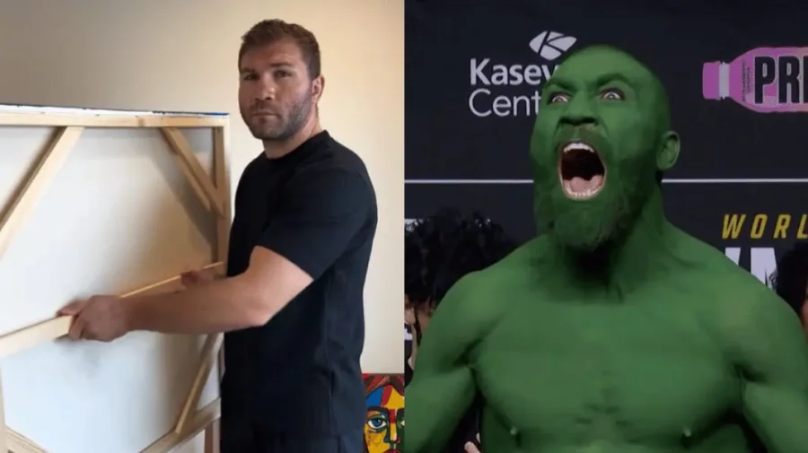 VIDEO „Hulk de Moldova” pictează nu doar cu pumnii, dar și cu pensula. Cine s-ar fi gândit!