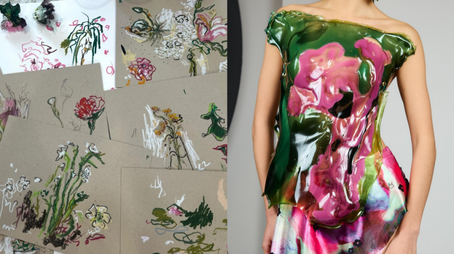 Haine din alge și amidon de porumb? O tânără creatoare reinventează moda cu ce găsește la bucătărie